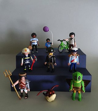 Lote 9 Figuras Playmobil Variadas