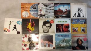 Lote 105 LPs vinilos pop rock dance varios español