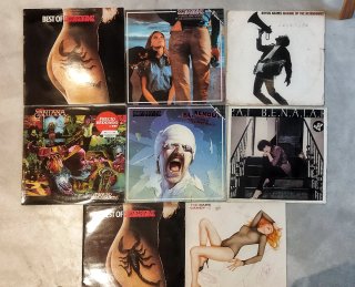 Lote 105 LPs vinilos pop rock dance varios español