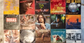 Lote 105 LPs vinilos pop rock dance varios español