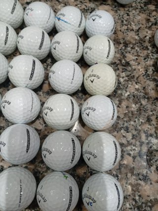 30 palline da golf Callaway Supersoft Grado A