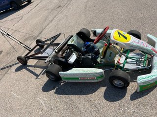 Kart Rotax con remolque