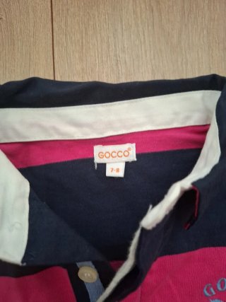 Polo Gocco niño talla 7-8 rayas