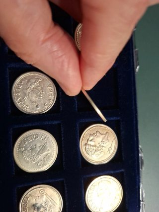 Monedas reproduccion