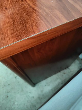 Mesitas de noche y cabecero madera
