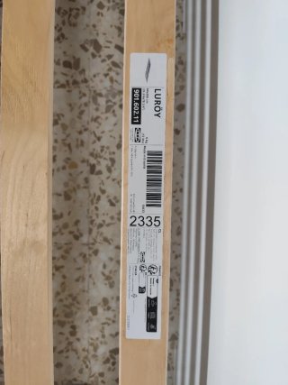 Cama individual Ikea blanca