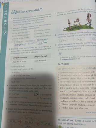 Lengua 6 Primaria : Operación Mundo ( 1,2 y 3 )