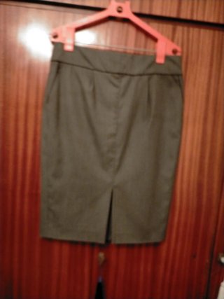 Falda ZENDRA Talla 44 Gris