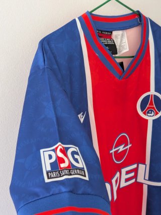 Camiseta futbol PSG. George Weah 9. Talla XL