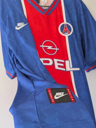 Camiseta futbol PSG. George Weah 9. Talla XL