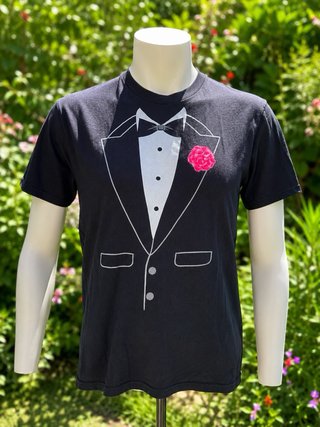 Camiseta esmoquin XL