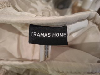 Edredón beige Tramas de para cama 90 cm por 180 cm