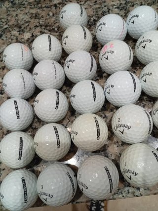 26 palline da golf Callaway Supersoft Grado A