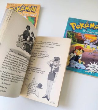 Pokemon lotto 3 libri prima edizione 2000