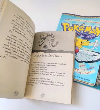 Pokemon lotto 3 libri prima edizione 2000