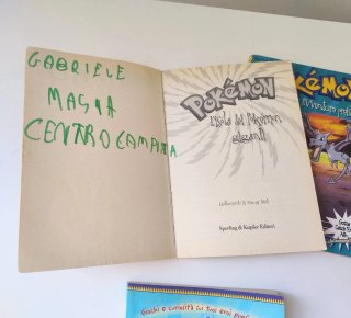Pokemon lotto 3 libri prima edizione 2000