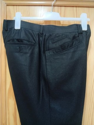 Traje de chaqueta hombre negro