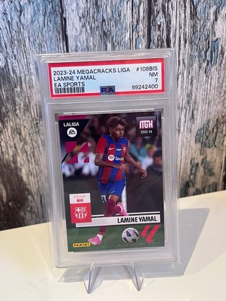 Lamine Yamal 2023-24 Megacracks Liga 108BIS PSA7