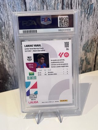 Lamine Yamal 2023-24 Megacracks Liga 108BIS PSA7