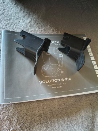 Silla Cybex Solution S-Fix Negra