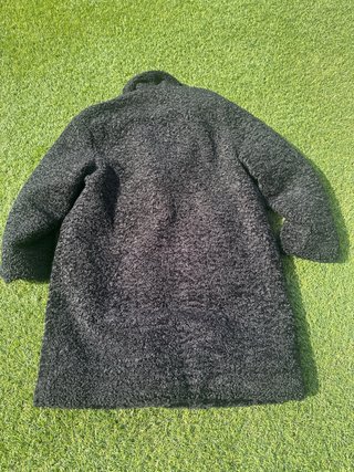 Abrigo juvenil Zara negro