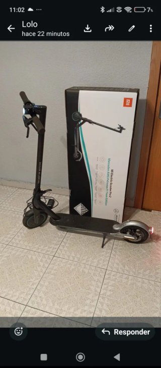 Patinete Eléctrico Xiaomi Mi Pro 2 Mercedes-AMG