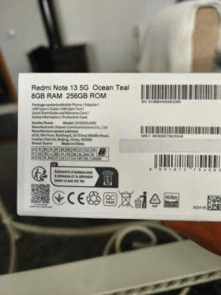 Xiaomi Redmi Note 13 5G Azul