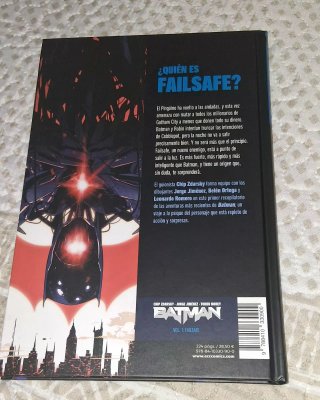 Tomo tapa dura, Batman, Failsafe, n°1,DC