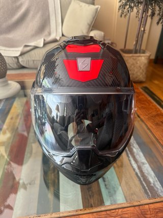 Casco Modular de Carbono. Scorpion Exo.Talla L