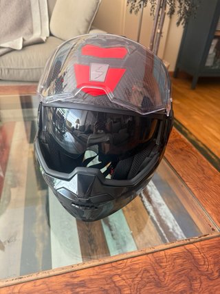 Casco Modular de Carbono. Scorpion Exo.Talla L