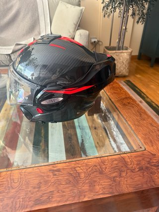 Casco Modular de Carbono. Scorpion Exo.Talla L