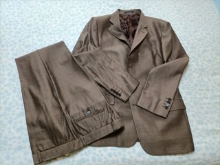 Traje de chaqueta caballero T56 marrón