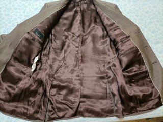 Traje de chaqueta caballero T56 marrón