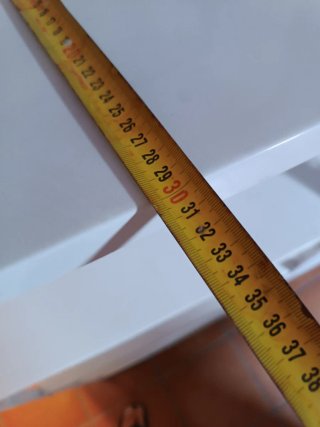 Estantería de aluminio blanca