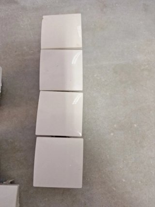 10 Interup y 6conmutados  Schneider serie Unica