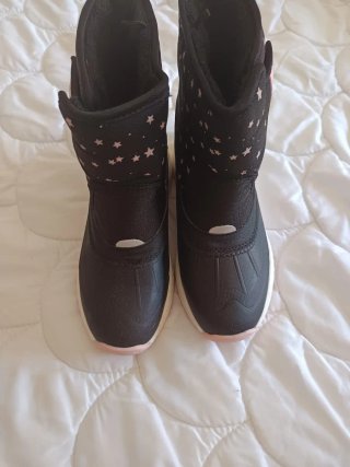 Botas de nieve infantiles estrellas