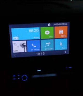 Radio CD NORDMENS Pantalla Coche NS-313 BT MFI