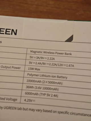 UGREEN Nexode Qi 2 Power Bank 10000mAh