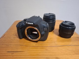 Canon EOS 1200D + 2 Lentes + Accesorios