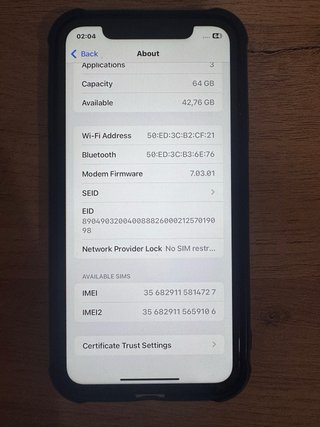 iPhone XR 64 GB Rosso
