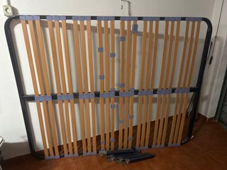 Somier con patas 150 cm