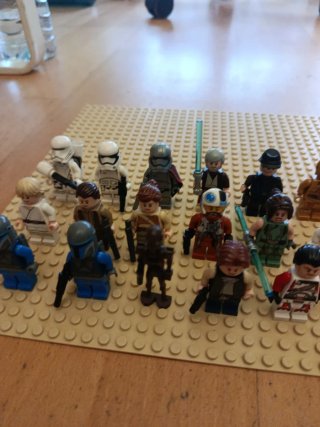 Lego Star Wars Minifiguras