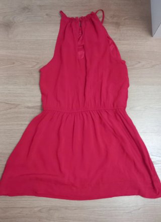 Vestido rojo Pull&Bear talla L