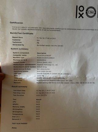 PC Gaming Primux IOX