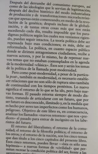 Civilidad: Teoría política de la postmodernidad...