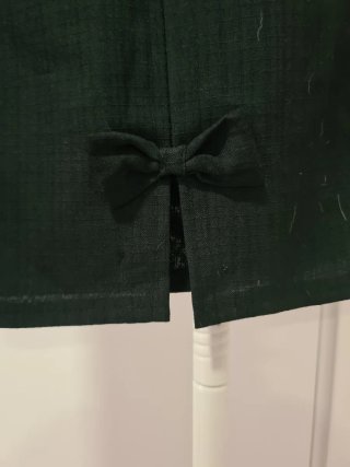 Falda negra Vintage Trevira Años 90 Talla 36