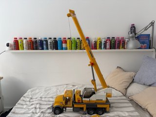 Camión Grúa Liebherr Juguete