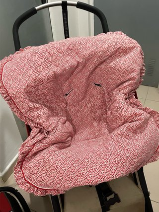 Bugaboo 2010 Silla + Capazo Rojo Maxi Cosi grupo 0