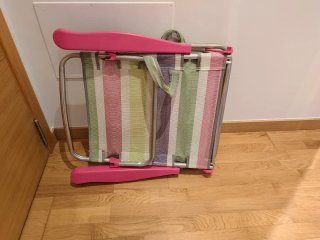 LOTE Sillas de Playa Plegables Multicolor