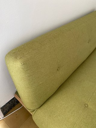 Sofá Cama Verde 3 Plazas